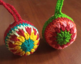 Patrón de adorno navideño de crochet: DIY (Patrón PDF)