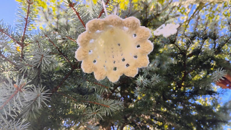 diy Christmas gifts, Christmas tree ornament, large Christmas bell ornament, Christmas crochet, winter decorations, housewarming gifts, wedding gifts, baby shower gifts, bachelorette party gifts, school gifts, teachers day gifts