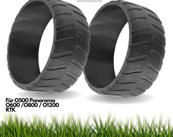 Wheel guards for Ecovacs Goat O500 Panorama, O600RTK, O800 RTK & O1200 RTK robotic lawnmowers