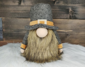 Pilgrim gnome, thanksgiving gnome, thanksgiving table decor, thanksgiving decorations, thanksgiving gnome, pilgrim boy, tier tray decor