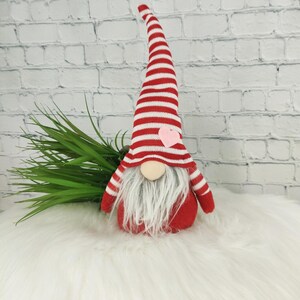 Love Gnome: Striped Hat Plush, Tier Tray Decor