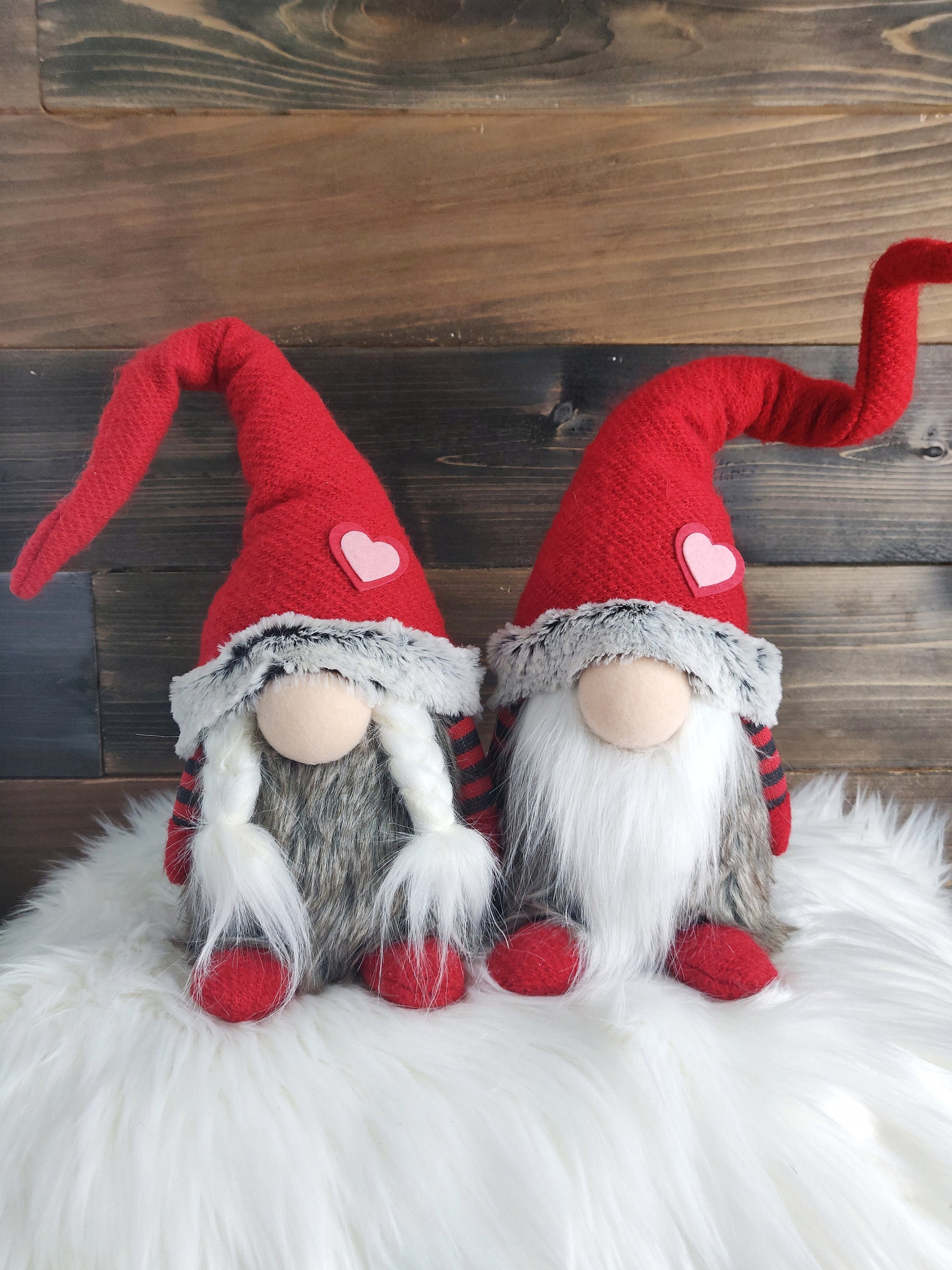 Valentine's gnome love gnome plush gnome stuffed gnome | Etsy