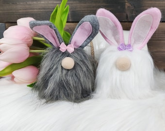 Easter bunny balls, Easter gnome, Bunny balls, Fuzzy bunny balls, Easter decorations, Easter decor bunny, Easter bunny, White rabbit, gifts