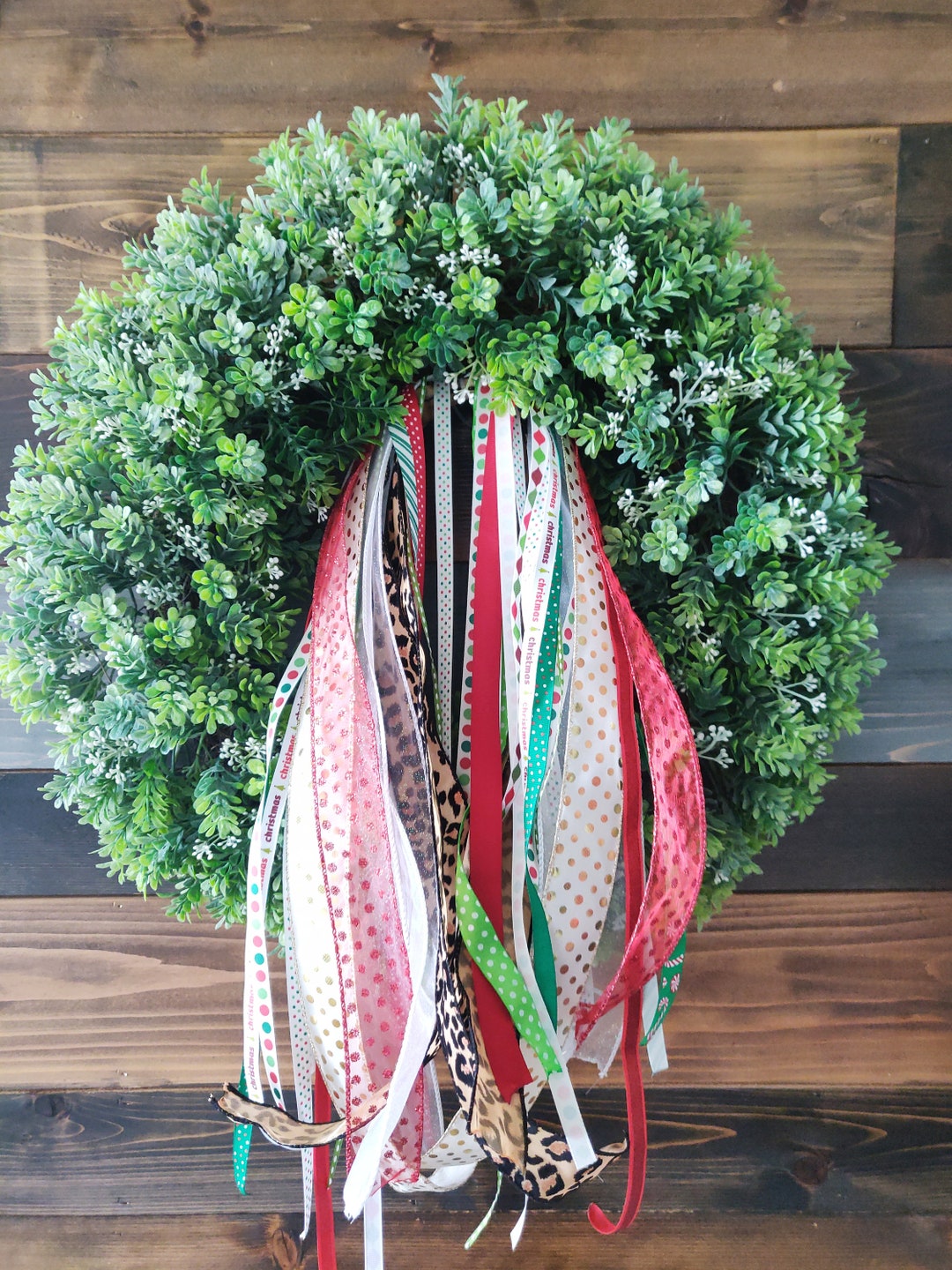 Christmas Ribbon Bundle, Christmas Wreath Ribbon, Ribbon Bundle, Door Wreath, Ribbon Bundle