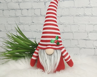 1 left! Christmas gnome, mantel decoration, December gnome, Christmas décor, plush gnome, stuffed gnome, Scandinavian gnome, Swedish gnome