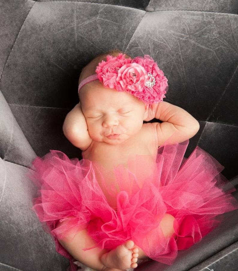 hot pink baby tutu