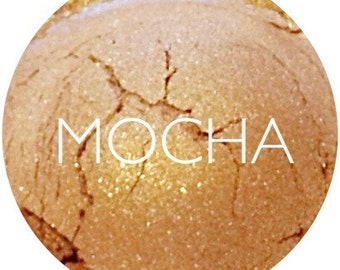 Mocha Mineral Eyeshadow  • Vegan and Gluten Free Mineral  Makeup • Earth Mineral Cosmetics