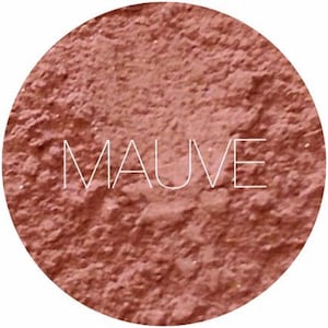 Mauve Mineral Blush  • Natural Mineral Makeup • Vegan and Gluten Free Makeup • Earth Mineral Cosmetics