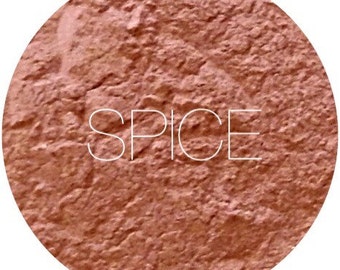 Spice Mineral Blush • Mineral Makeup • Natural Vegan and Gluten Free Mineral Makeup • Earth Mineral Cosmetics