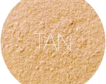 Tan Mineral Foundation • Mineral Makeup • Gluten-Free Makeup • Bath and Beauty • Earth Mineral Cosmetics