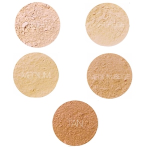 Mineral Makeup Foundation Samples Natural Makeup Gluten Free Makeup Vegan Makeup Earth Mineral Cosmetics Brand image 1