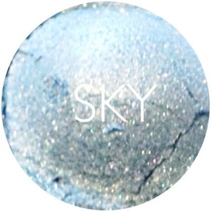 Sky Mineral Eye Shadow • Natural Mineral Eye Shadow  • Mineral Makeup • Earth Mineral Cosmetics
