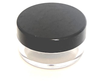 Cosmetic Jars • Empty 10 Gram Sifter Jars for Mineral Makeup • Lot of 12  • Cosmetic and Makeup Supply • Bath and Beauty