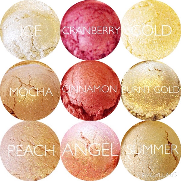 Mineral Eyeshadow Samples  • Mineral Makeup • Vegan and Gluten-Free Natural Mineral Makeup • Earth Mineral Cosmetics