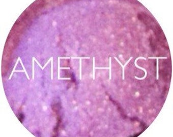 Amethyst Mineral Eyeshadow • Natural Mineral Eye Shadow • Mineral Makeup • Earth Mineral Cosmetics