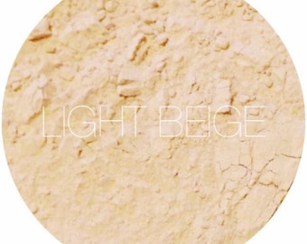 Light Beige Mineral Foundation • Natural Mineral Makeup • Vegan And Gluten Free Mineral Makeup