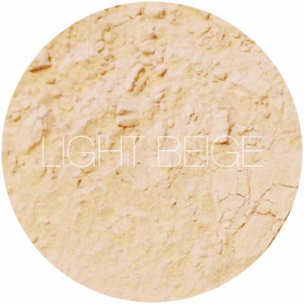 Light Beige Mineral Foundation • Natural Mineral Makeup • Vegan And Gluten Free Mineral Makeup