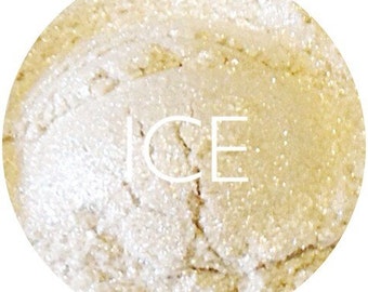 Ice Mineral Eye Shadow • Vegan Mineral Makeup • Earth Mineral Cosmetics