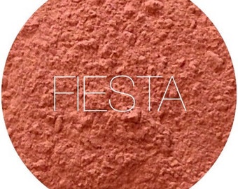 Fiesta Mineral Blush • Natural Mineral Makeup • Vegan And Gluten Free Mineral Blush • Earth Mineral Cosmetics