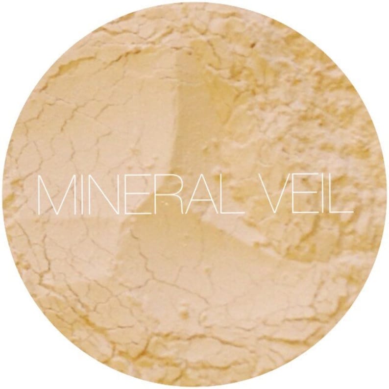 Tinted Mineral Veil Mineral Makeup Translucent Setting Powder Natural Makeup Earth Mineral Cosmetics image 1