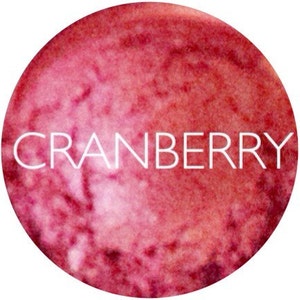 Cranberry Mineral Eyeshadow • Vegan Mineral Makeup • Earth Mineral Cosmetics