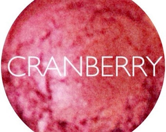 Cranberry Mineral Eyeshadow • Vegan Mineral Makeup • Earth Mineral Cosmetics