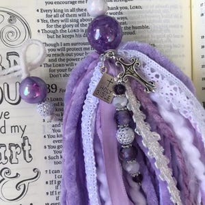 Power in the Name Bible Tassel