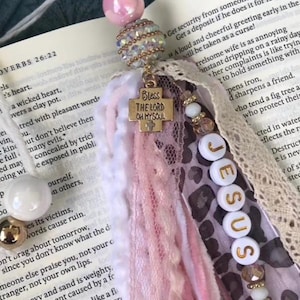 Blessed Cheetah Bible Tassel