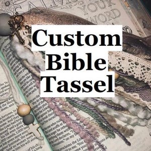 Custom Bible Tassel