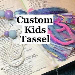 Custom Kids Bible Tassel