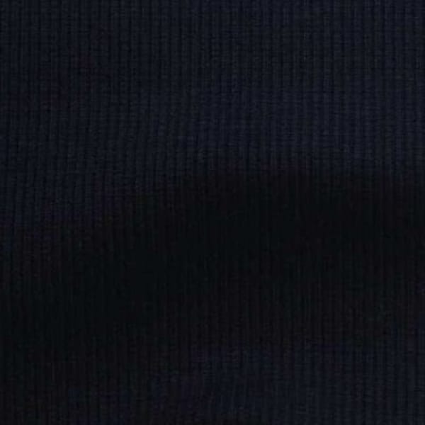 Black Knitted Fabric by the Yard Knit Fabric Cotton and Polyurethane