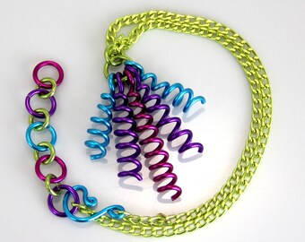 Funky Spring Adjustable Necklace