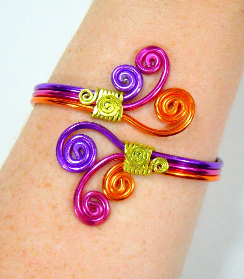 Spiral Burst Adjustable Bracelet image 3