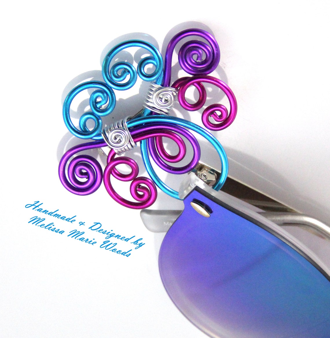 Eye Glass Holder / Name Badge Pin Etsy