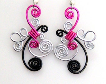 Cute Loop de Loop Earrings