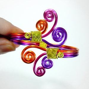 Spiral Burst Adjustable Bracelet image 2