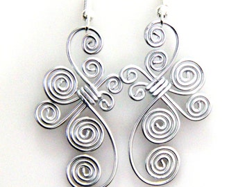 Spiral Burst Hypo Allergenic Earrings