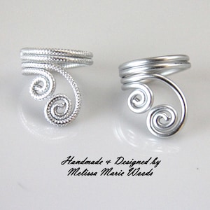 Waves Adjustable Ring