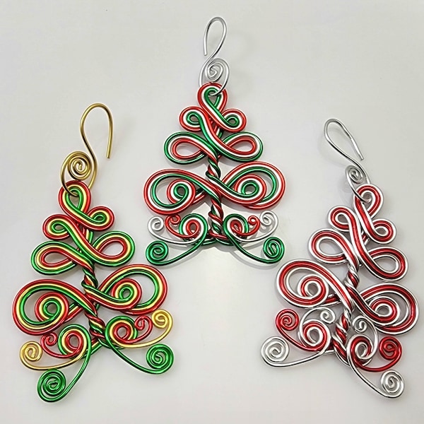 Celtic Christmas Tree Ornament with a Twist- Small