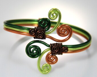 Spiral Burst Adjustable Bracelet