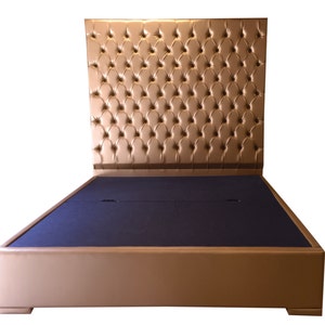 Extra Tall King Headboard Bed Tufted Upholstered Headboard Etsy