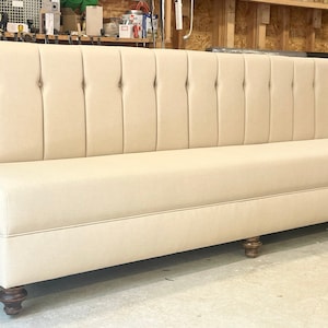 Bench Dining Bench Banquette Nook Upholstered Salon Bench Kitchen Banquette Upholstered Banquette Booth Custom Booth Dining Room Seating