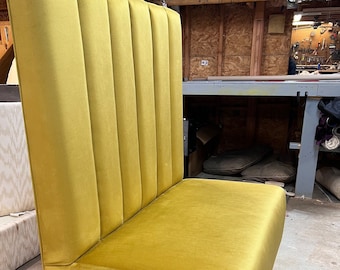 Kitchen Banquette Upholstered Custom Bench Upholstered Banquette Booth Custom Dining Room Seating Bench