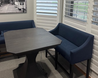 Counter Height Banquette Bench Dining Bench Banquette Dining Nook Booth Dining Sofa Booth Barstool Height Counter Height
