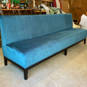 Kitchen Banquette Upholstered Custom Bench Upholstered Banquette Booth Custom Dining Room Seating Bench