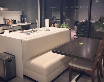 Bench Dining Bench Banquette Nook Upholstered Bench Kitchen Banquette Upholstered Banquette Booth Custom Booth Dining Room Seating