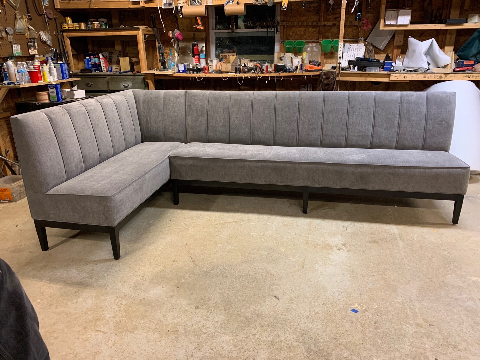 Custom L Shape Banquette L Shape Bench Dining Bench Banquette Etsy Belgi 