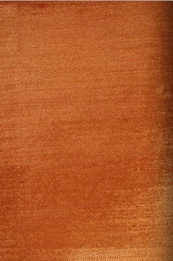 Burnt orange velvet headboard discount