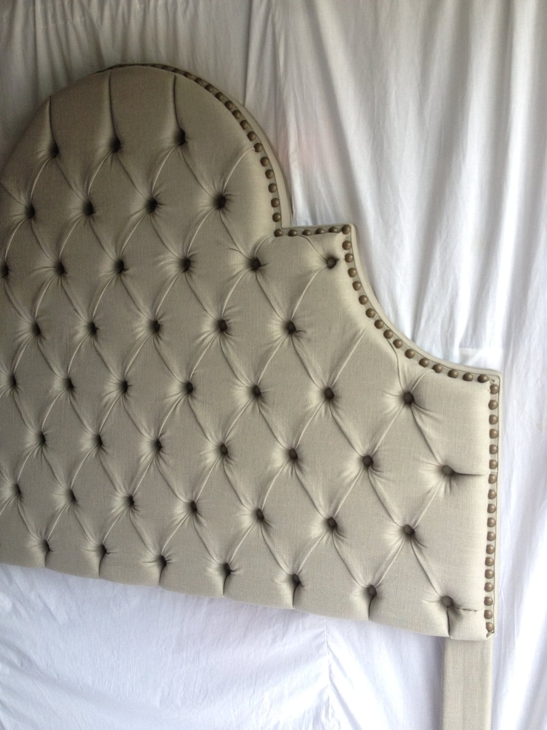 Queen Size Tufted Headboard Upholstered Headboard Queen Etsy