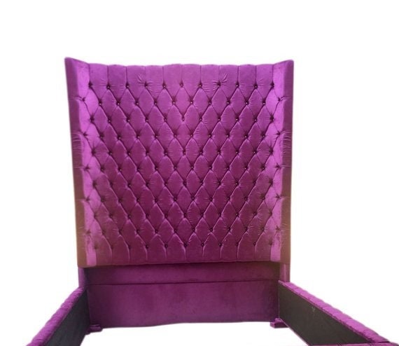 Royal Purple Velvet Upholstery Fabric by the Yard Royal Velvet